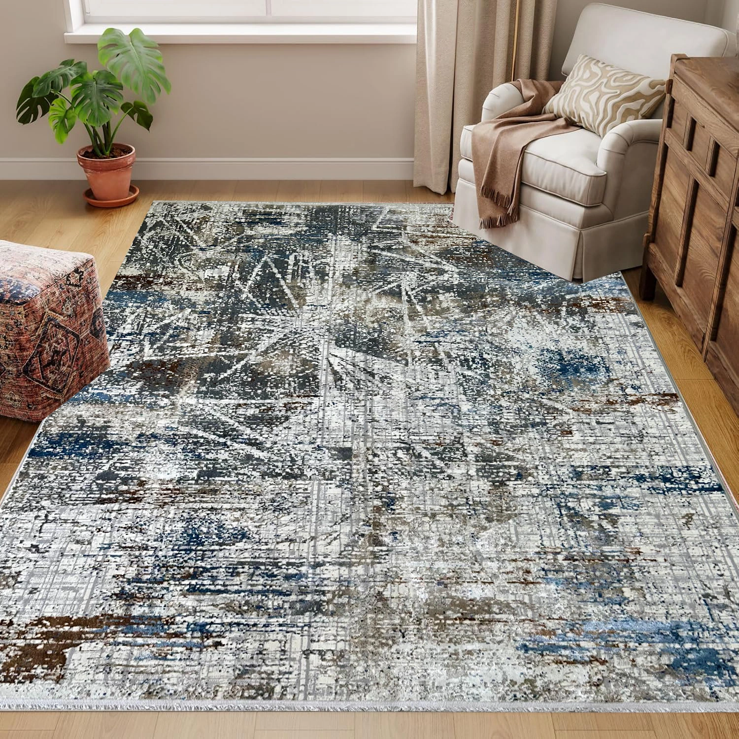 Alpine GreyCreamFdy Rug