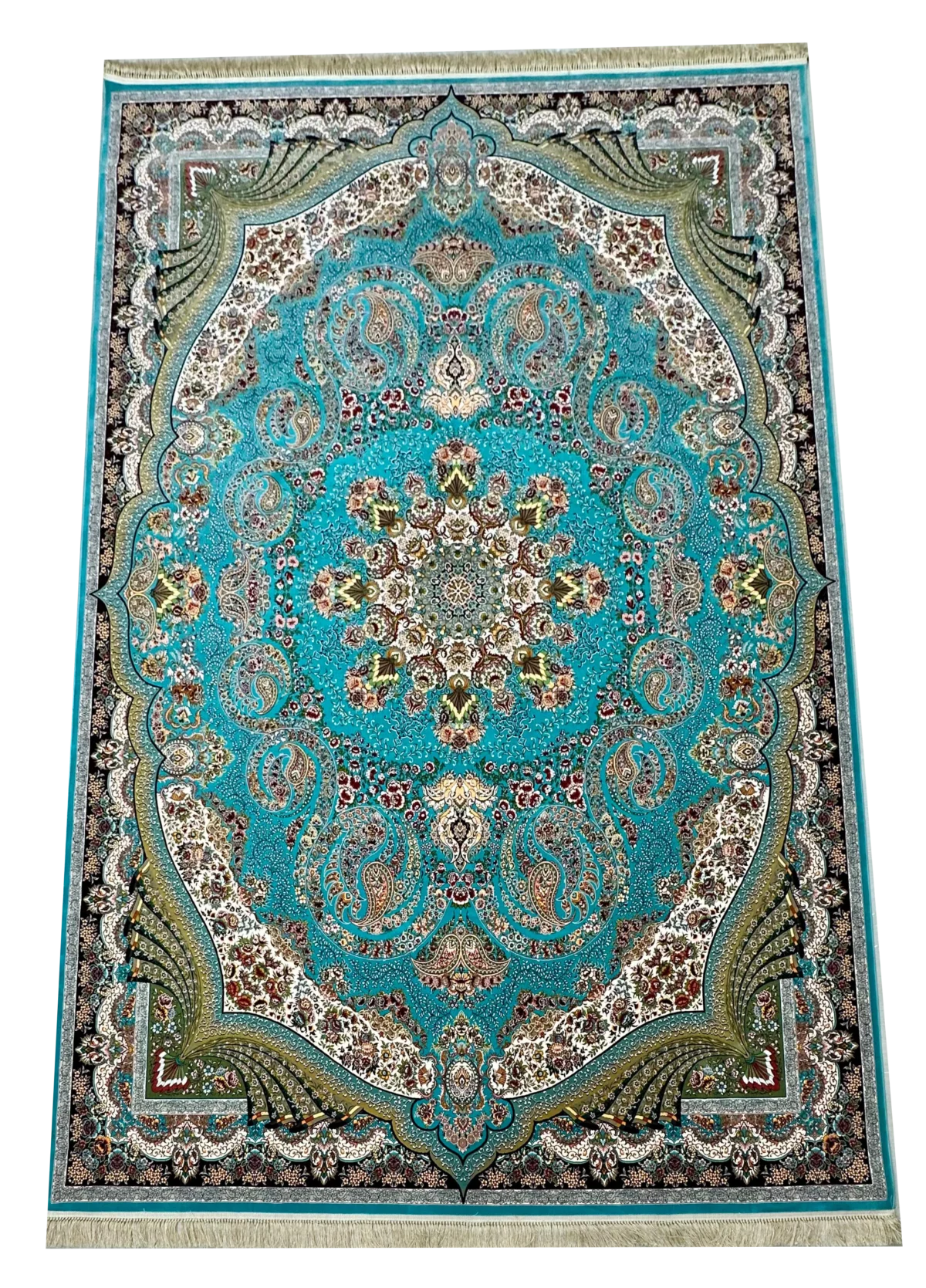 Farsh Pamchal Carpets Ferozi Rug - Image 2