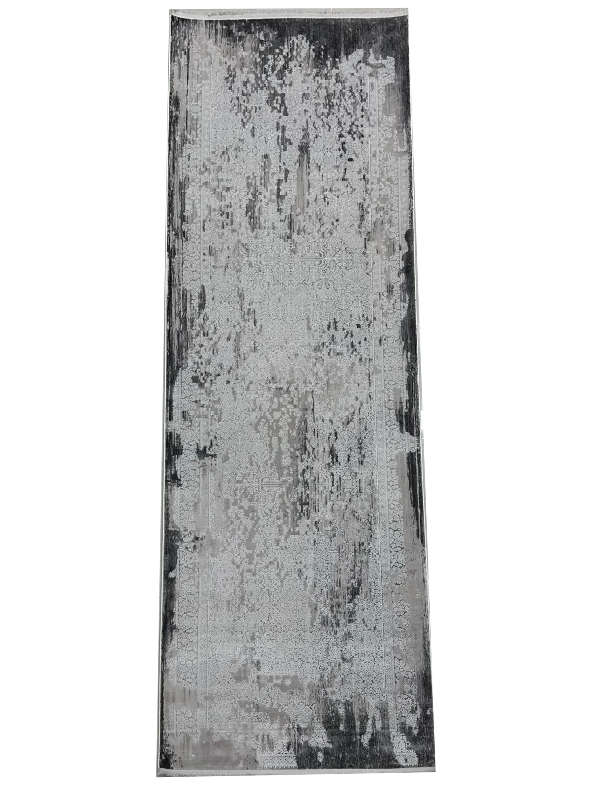 Pierre Cardin Woven Modern BlackGrey Runner