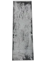 Pierre Cardin Woven Modern BlackGrey Runner