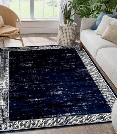 Treasure PesNavy Rug