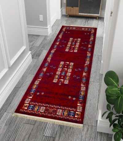 Exir Carpets Red Runner