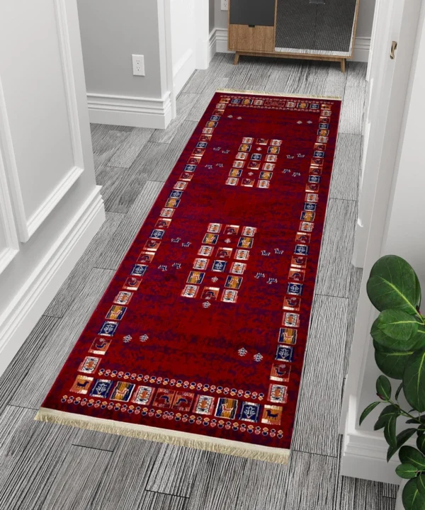 Exir Carpets Red Runner
