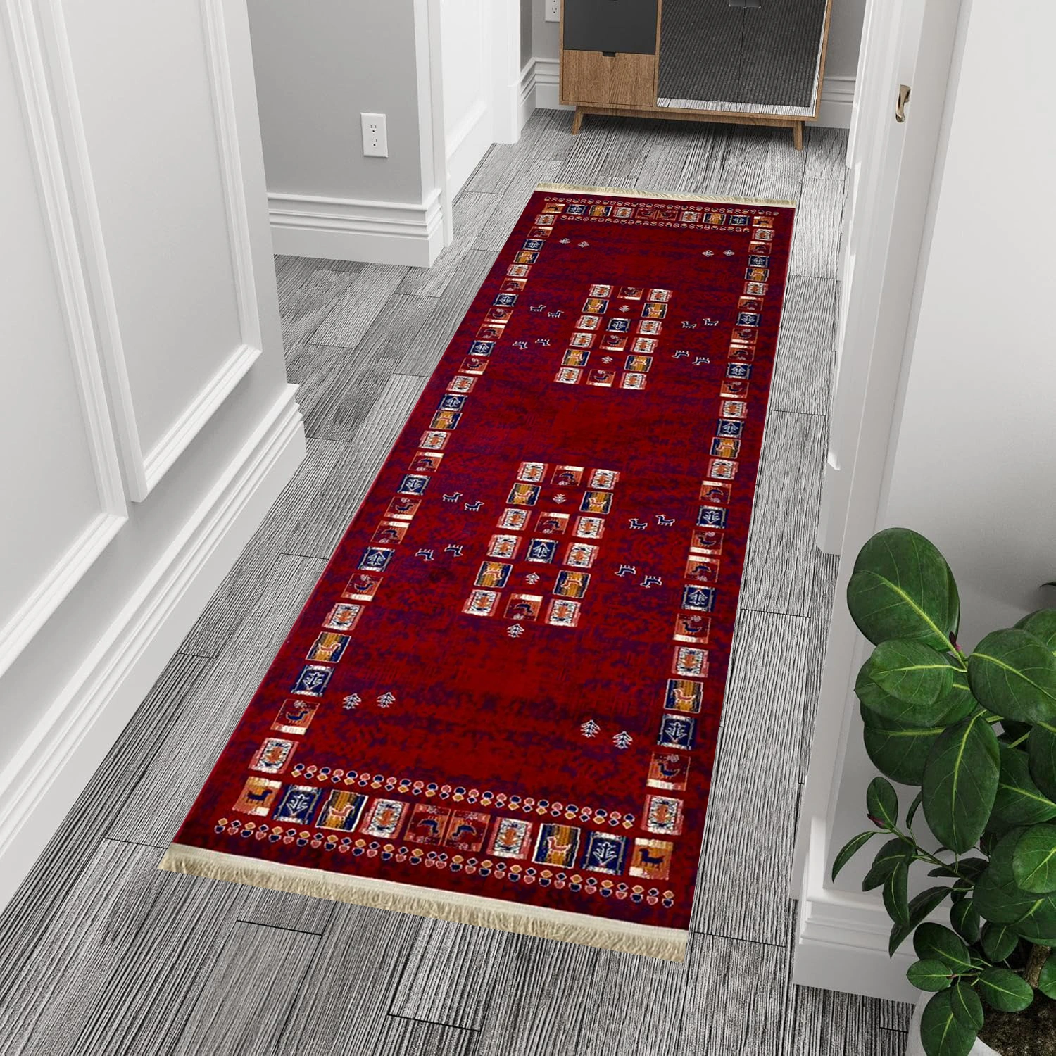 Exir Carpets Red Runner