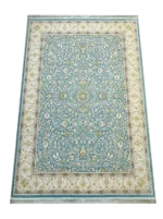 Hedayati Carpets Farsh-e-Irani SkyBlue Gold Rug