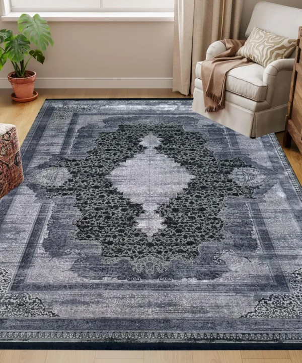 Jordan Rugs CharcoalGrey Rug