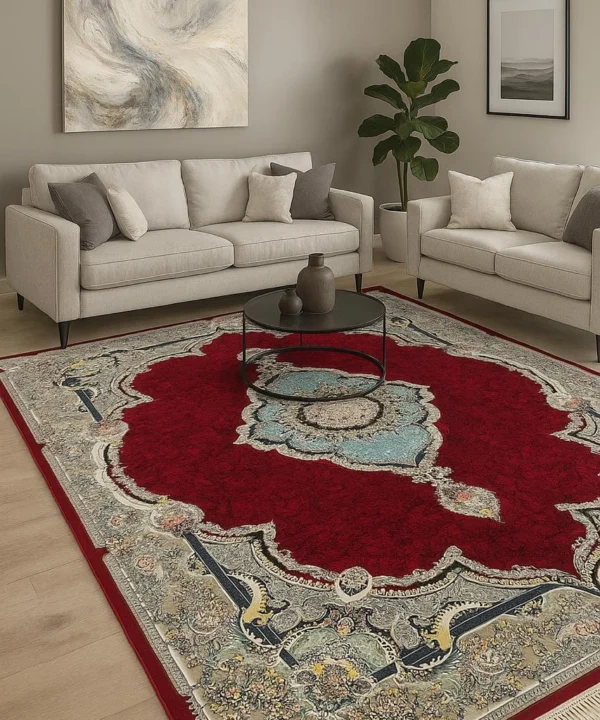 Padide MaroonFeroziRed Rug