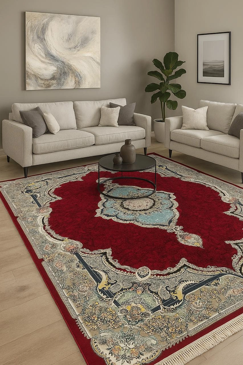 Padide MaroonFeroziRed Rug