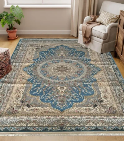 Dar Al Ain Furnishing SkyBlue Rug