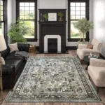 Elements Beige D.Brown Rug