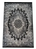 Jordan Rugs BlackGrey Rug