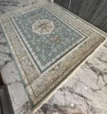 Kashan Avisa Carpet Blue Rug