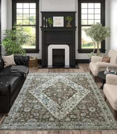 Sofia BrownBrown Rug