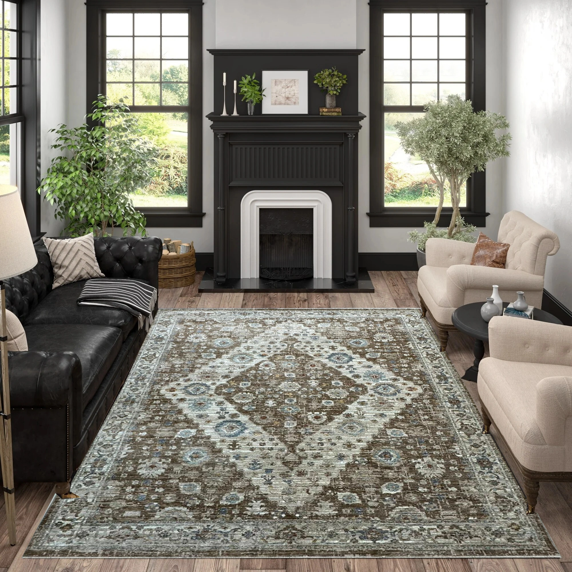 Sofia BrownBrown Rug