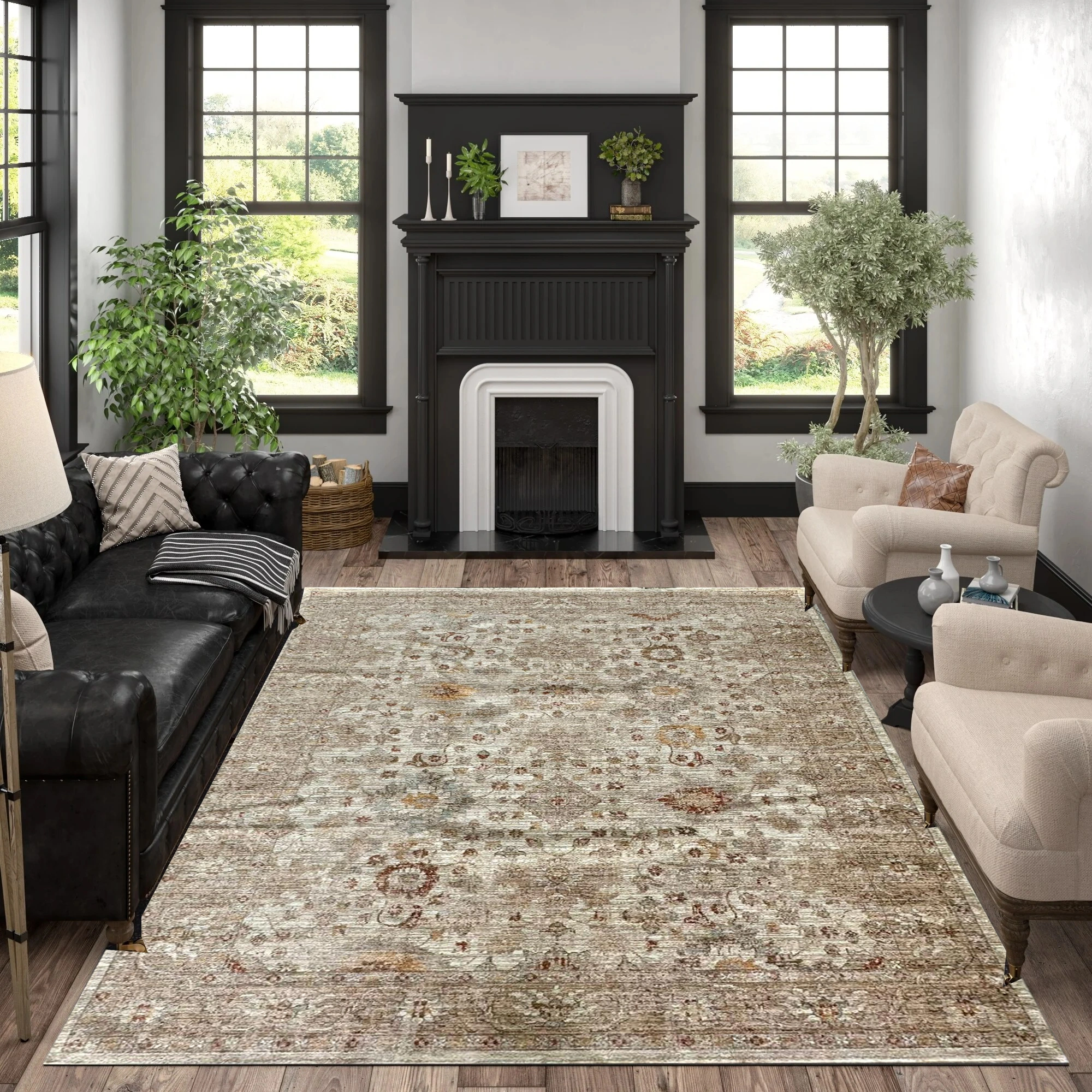 Sofia Cream Rug 8x11 Mk Sofia Cream Rug