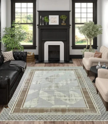 Athena CreamGrey Rug