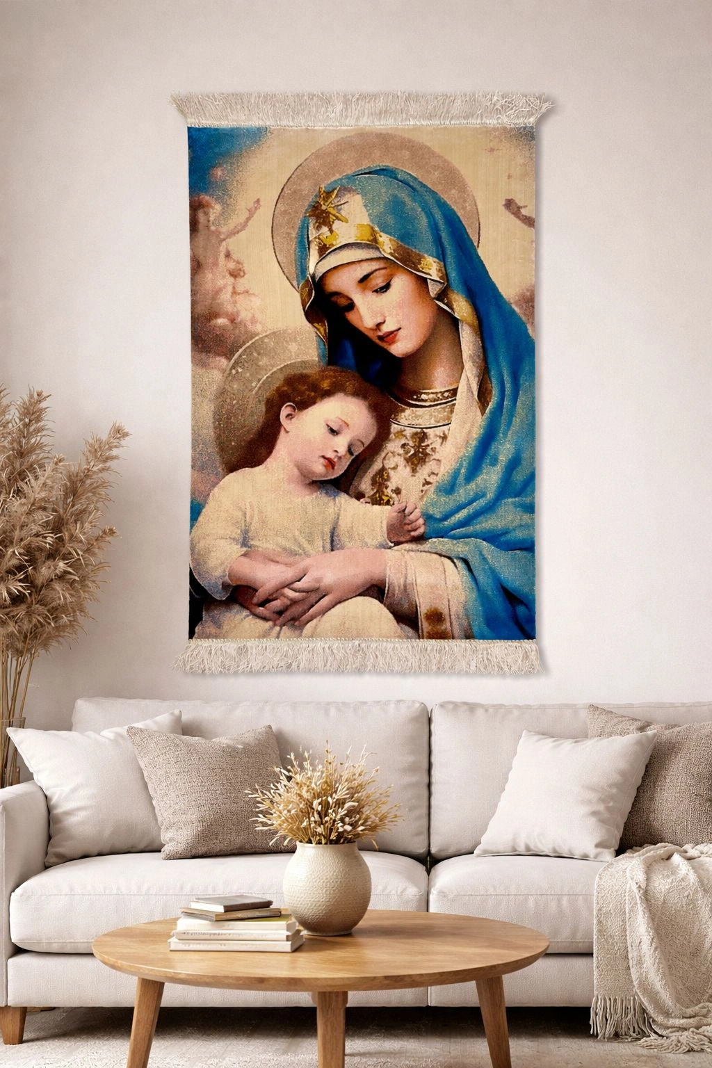 Deko Wall Hanging 001 Wall Hanging Deko Cream Rug