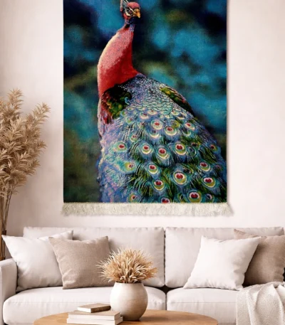 Wall Hanging Deko LightBlue Rug