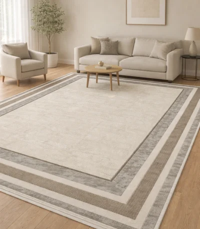 Golden Carpet Olimpos White Rug