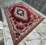 Mehromah Carpet Maroon Rug - Image 2