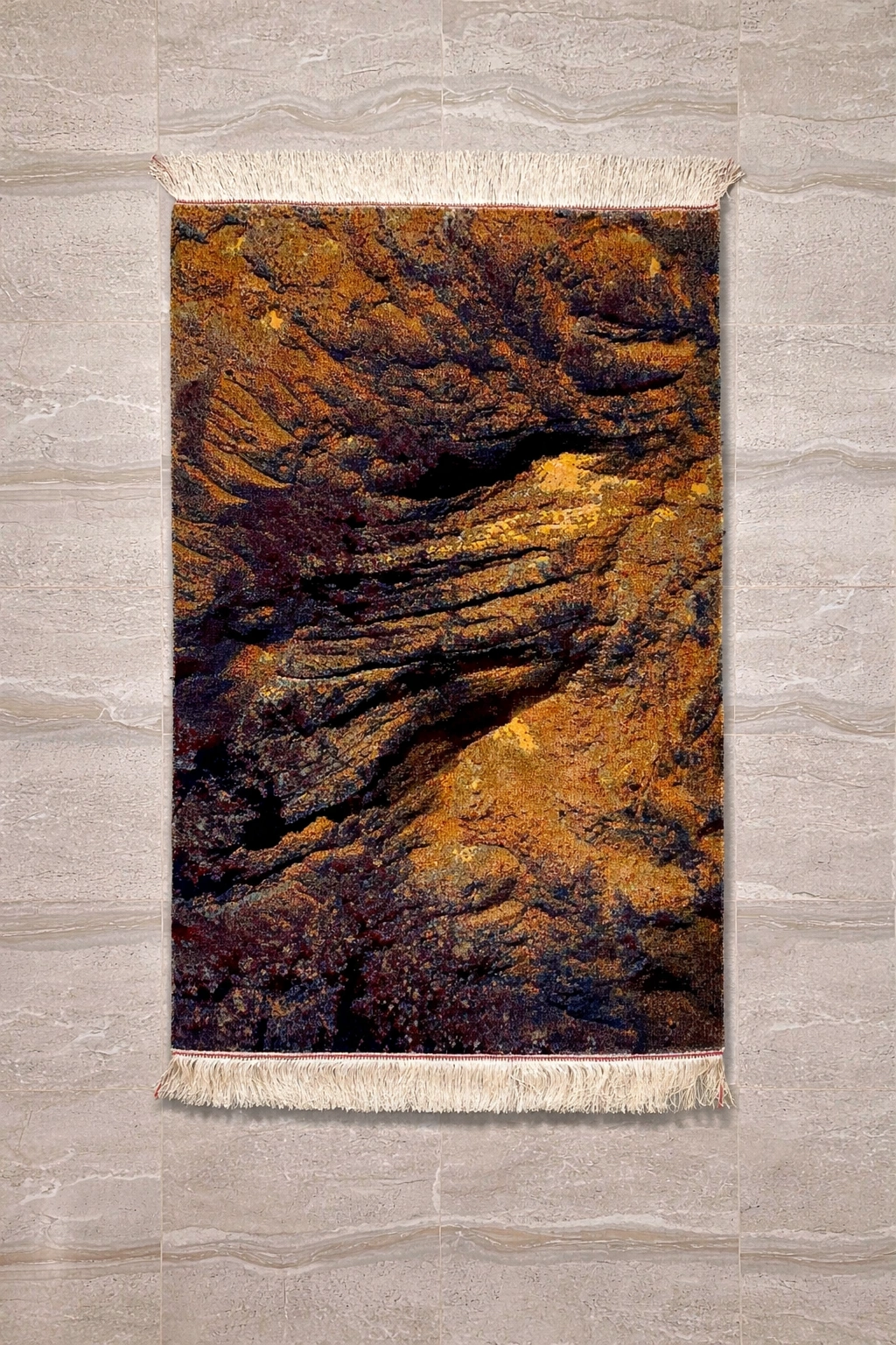 Wall Hanging Deko DarkBlue Rug