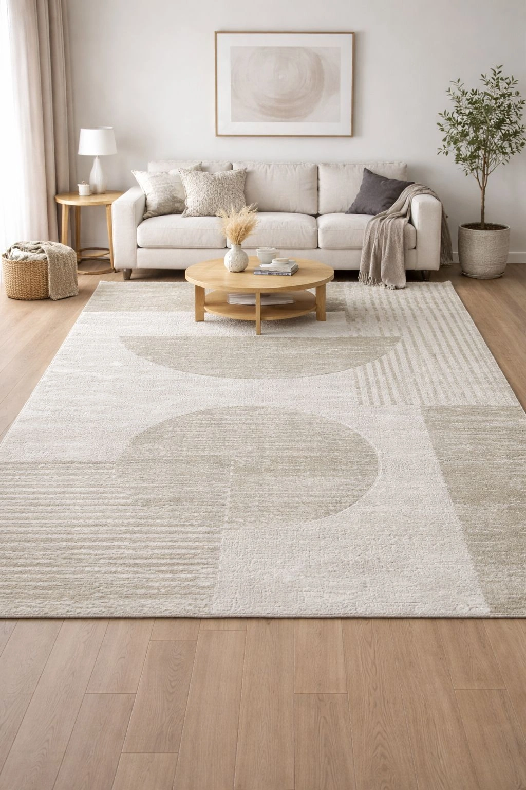 Baroque Carpet Cream Ecru Rug Mk 03260A Baroque Carpet Cream Ecru Rug