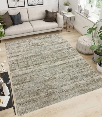Baroque Carpet SageGreenCK Cream Rug