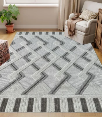 Kristal Carpet Mondo GreyCream Rug