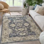 Sofia NavyBeige Rug
