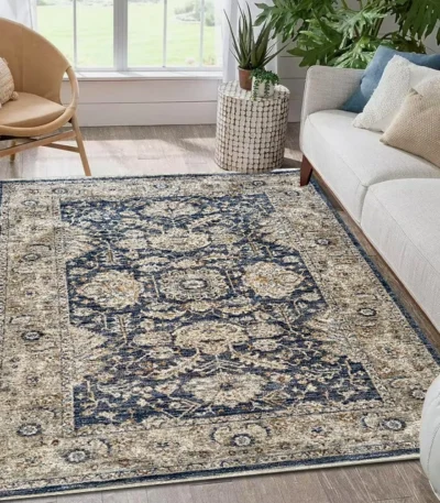 Sofia NavyBeige Rug