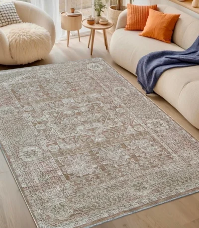 Valentis Home Inci Kendinden Sck SomonCream Rug
