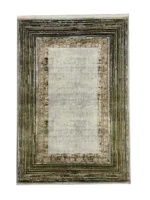 Voyage DBeige Green Rug