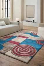 Yasin Kaplan Carpet Festival TurquoisePink Rug