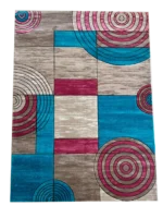 Yasin Kaplan Carpet Festival TurquoisePink Rug