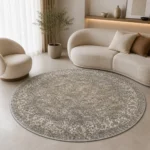 Angela Rose x Loloi Blake Sand Sky Round Rug