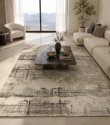 Athena Cream Grey Rug