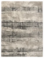 Athena Cream Grey Rug - Image 2