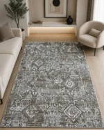 Valentis Home Effero LGrey LBrown Rug