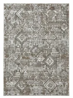 Valentis Home Effero LGrey LBrown Rug