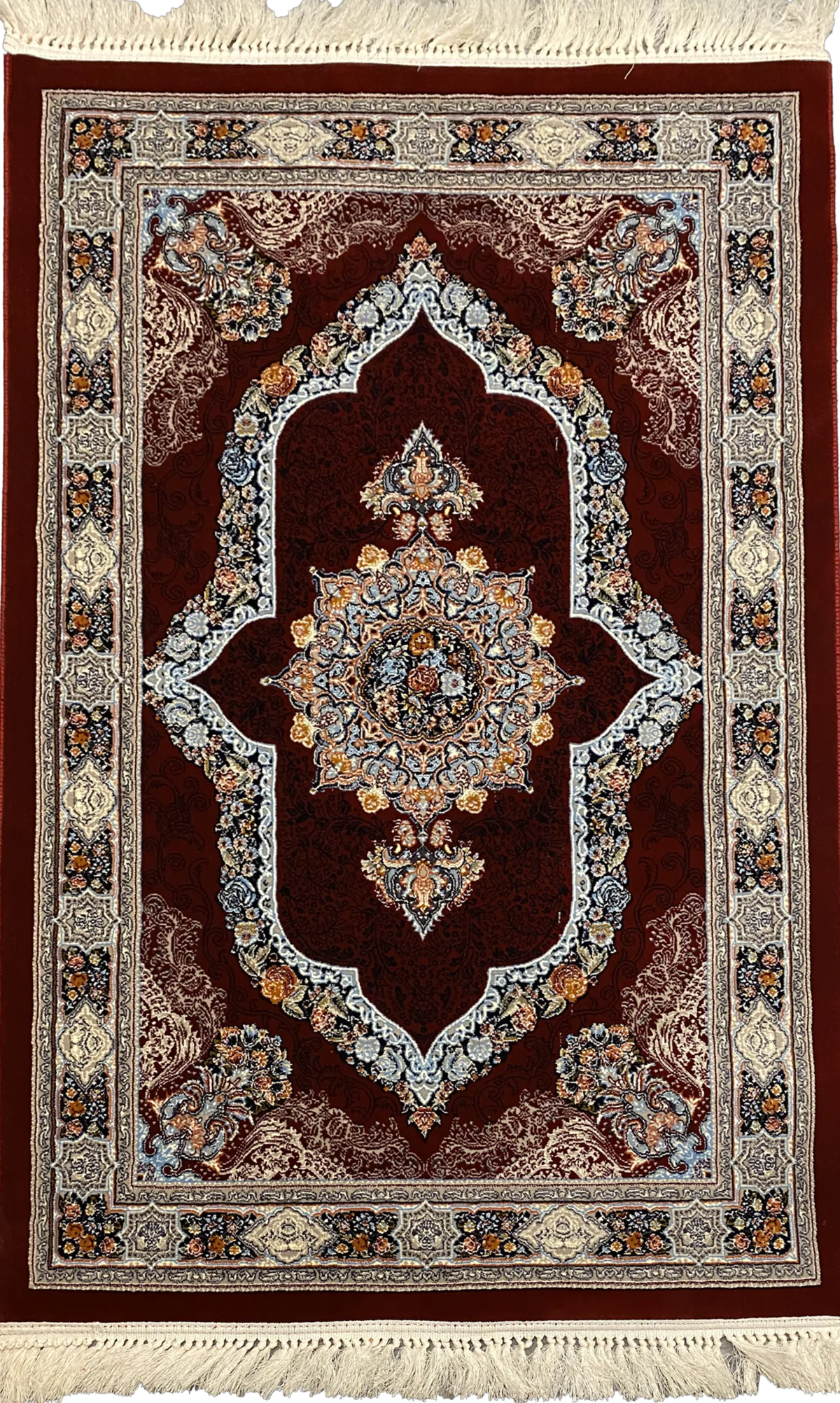 Sarvestan 700 Reeds Irani Rug RedLBlue Wb