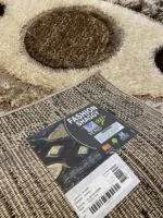Fashion Shaggy Rug Elnino Turkish BeigeCream back