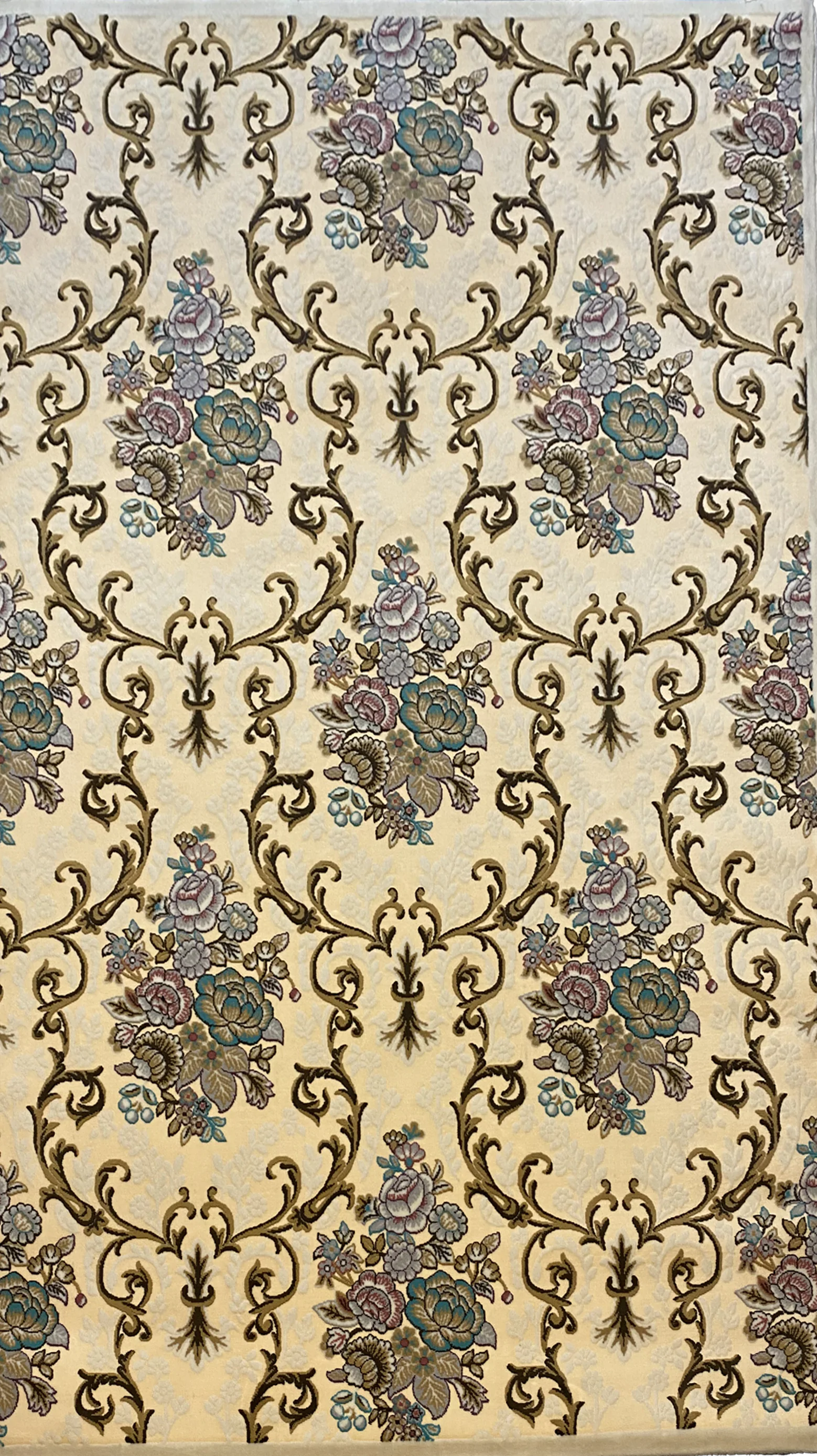 Sepas Vintage Antiques Carpet 1000 Reeds White Design Wb