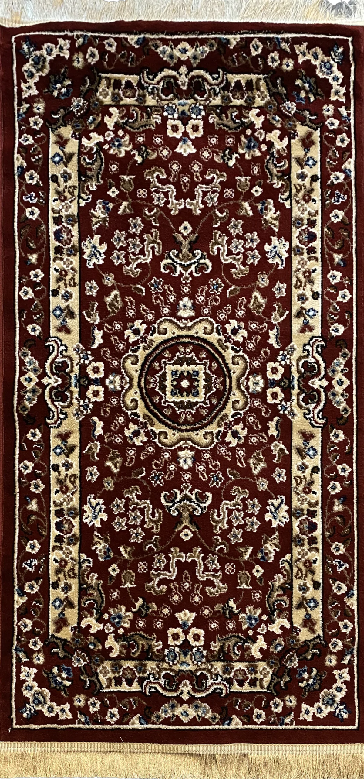 Venus Kaplan Runner Rug BeigeRed Wb